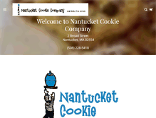 Tablet Screenshot of nantucketcookiecompany.net